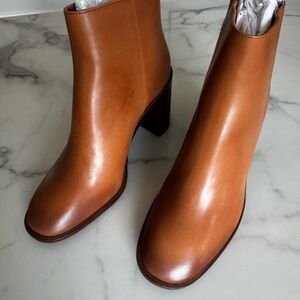 ANTONIO MELANI Chestnut Heeled Boots